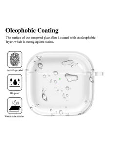 Generic Compatible with AirPods 4 Case(2024), Soft Silicone Full Protective Case Cover for Apple AirPods 4 Case with Keychain, Compatible with AirPods 4th Generation Case for Women Men (Clear)  - Image 2