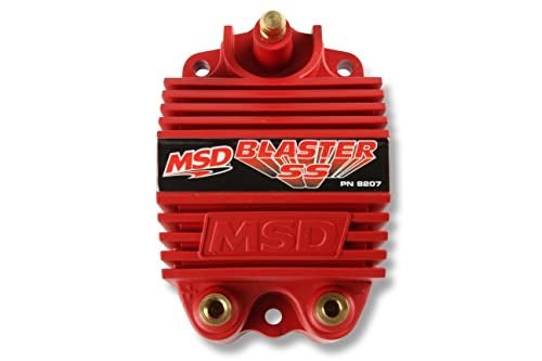 MSD 8207 Ignition Coil Blaster SS Series 6Series Ignitions Red Individual