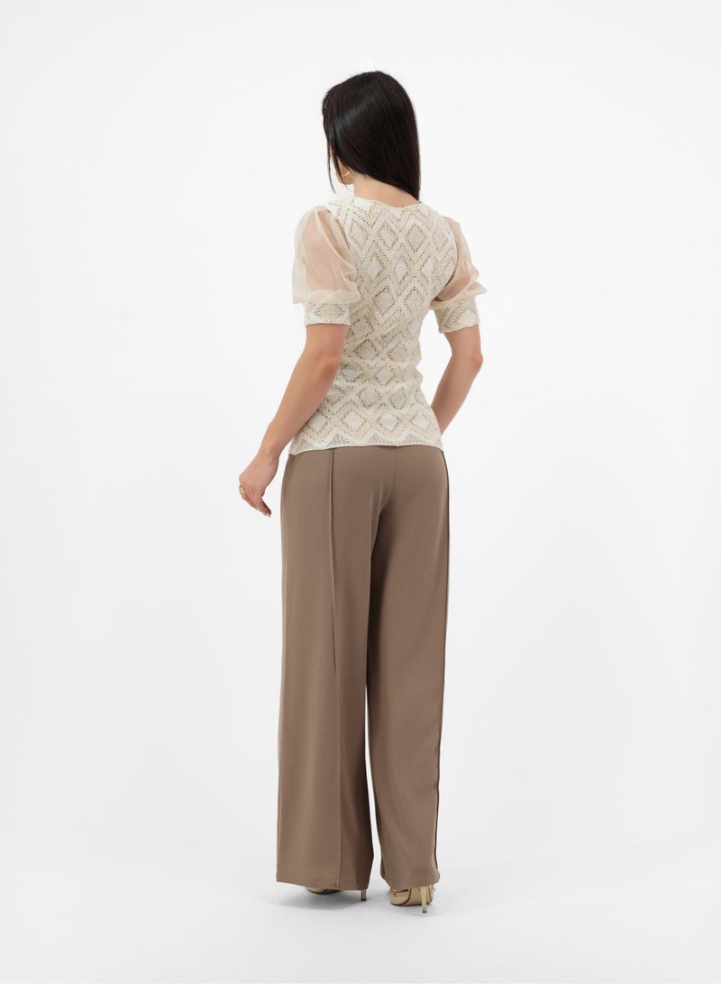 Lalele PATTERNED ELEGANCE BLOUSE - Image 2