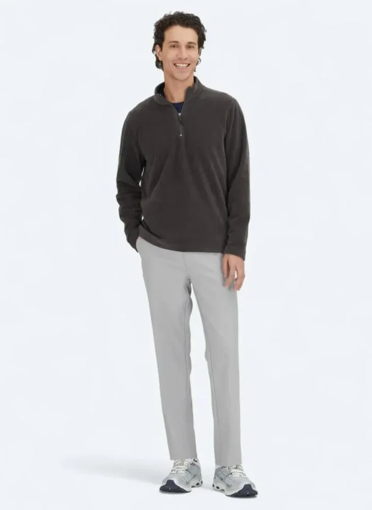 Kip Hard Coal Turtleneck Plain Sweatshirt
