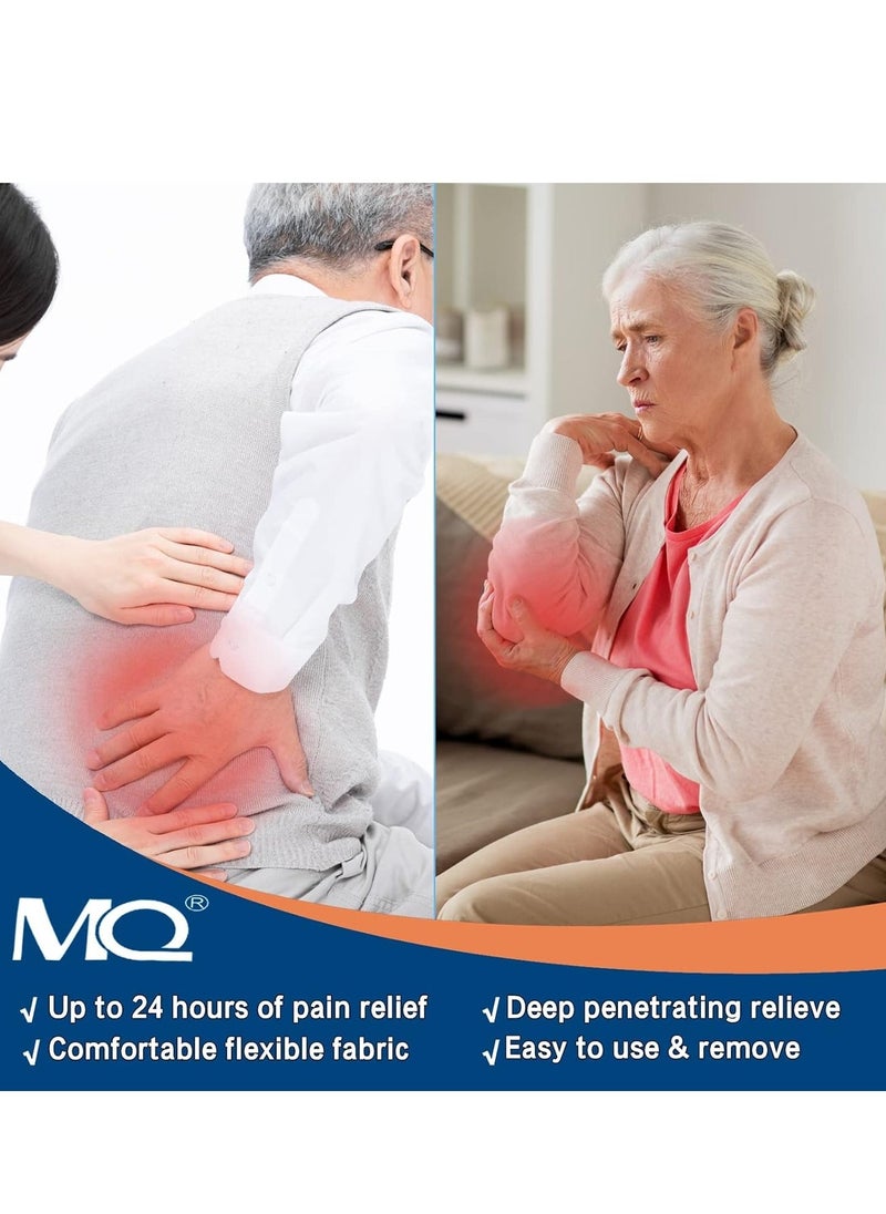 MQ Pain Relief Patches 60PCS, Arthritis Herbal Heat Patches for Back Knee Neck Shoulder Muscle Soreness, Pain Relief Patches Warming Meridians Plaster - Image 5