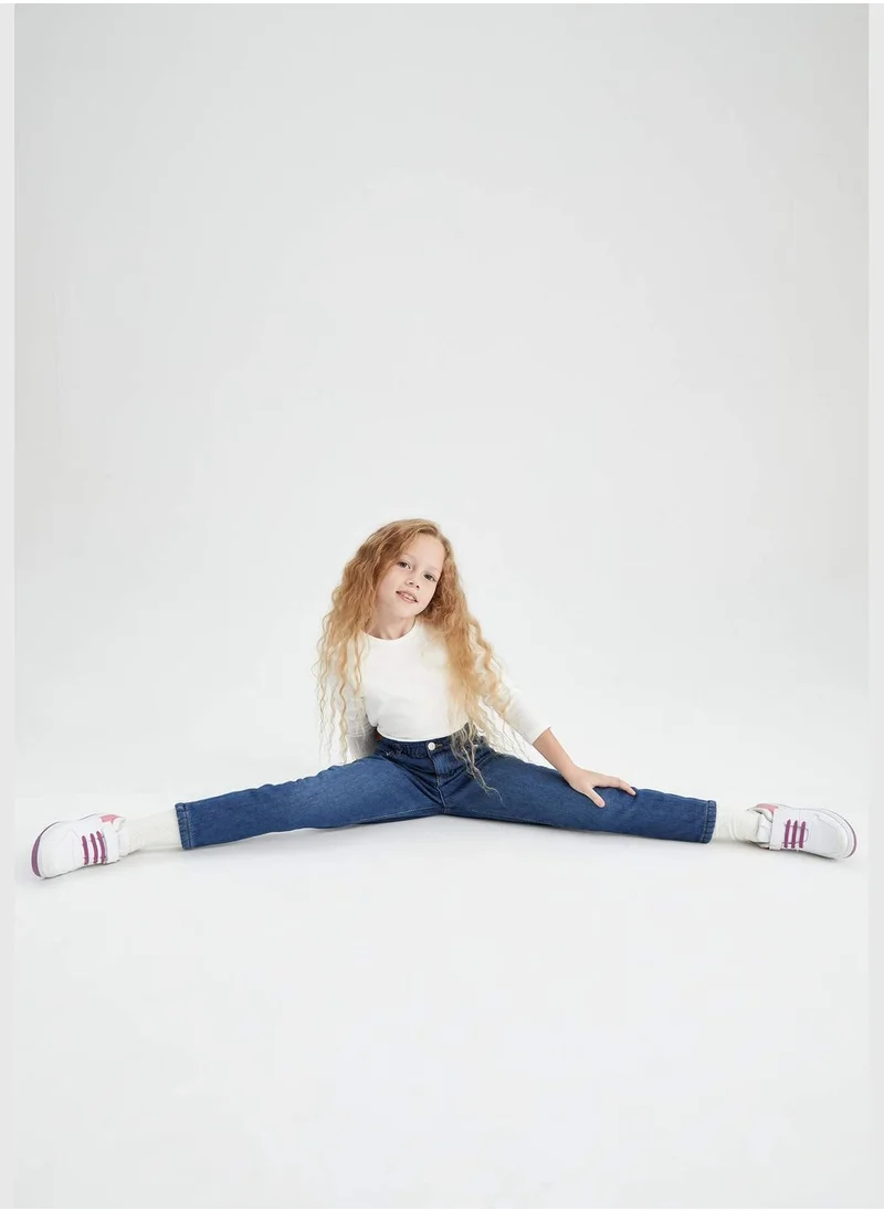 DeFacto Girl Slouchy Denim Trousers