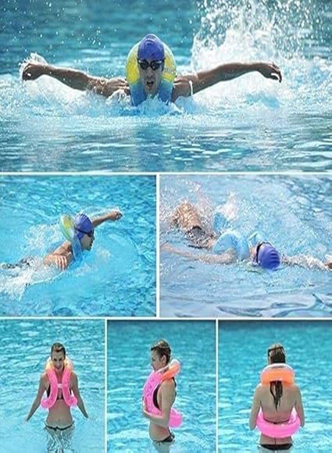 PRISO Inflatable Swimming Neck Float Ring for Baby/Infants Baby Water Neck Collections Double-Balloon Life Vest for Children Kids Adults Use. (Pack of 1) - Image 3