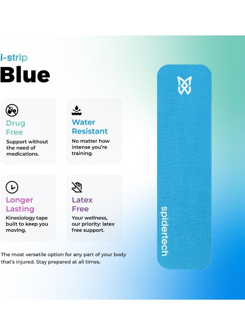 سبايدر تيك شرائط Spidertech I، 20 قطعة من القصدير الأزرق - Image 2