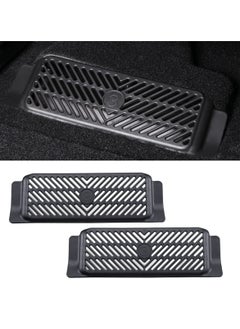 Y&D Backseat Air Vent Cover for Tesla Model 3, Rear Under Seat Condition Outlet Grille Protector, Compatible with 2016-2023 Flow Protection, 2 Pack  - Image 1