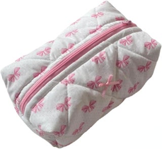 Cute Quilted Bow Y2k Makeup Bag Coquette Small Pouch Preppy Floral Heart Cosmetic Bag Toiletry Organizer Bag (Color03) - pzsku/Z7C5AC170EEC150257450Z/45/_/1744137564/e61500df-f877-4e12-a41f-377b9058ddca
