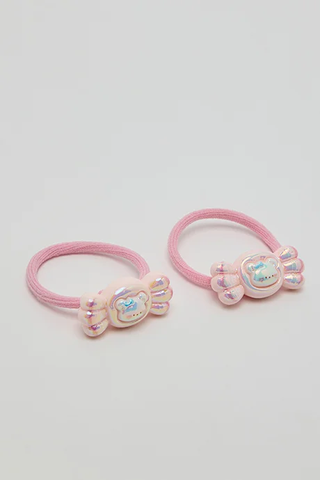R&B 8 Pack Ponytail Hairbands