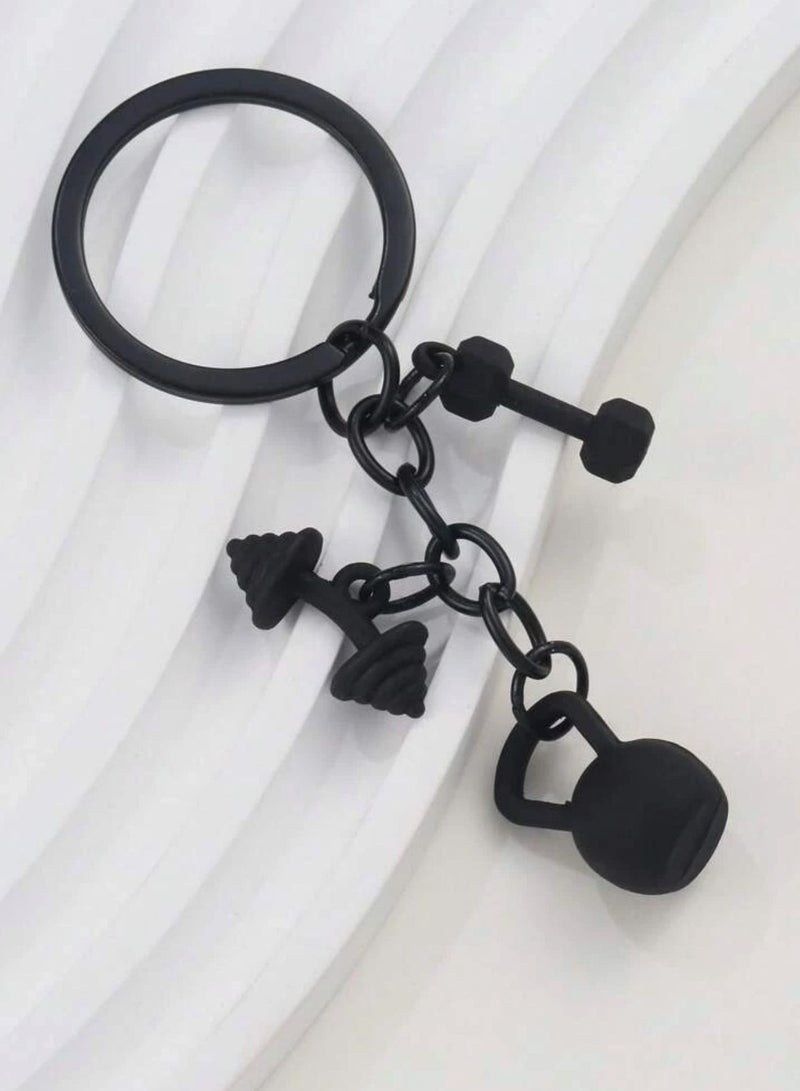 A keychain in the shape of a sports dumbbell - Image 2