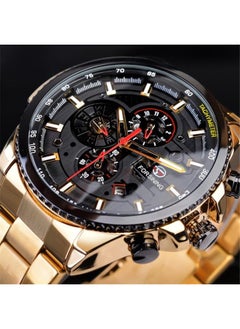 NIBEMINENT New Forsining Waterproof Multifunctional Mechanical Watch Men's Fashion Automatic 