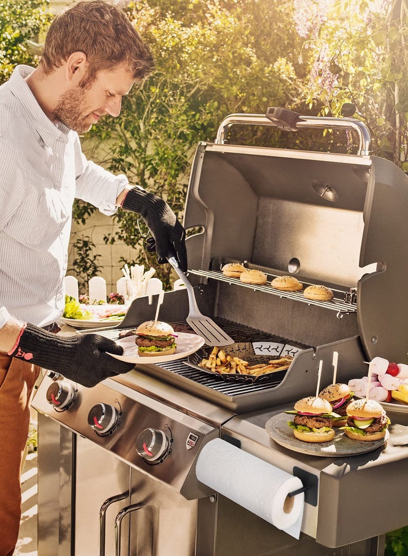 Excefore Black Magnetic Paper Towel Holder, Conveniently Mountable for Kitchen, Refrigerator, Grill, Toolbox, Garage, and More - Image 4