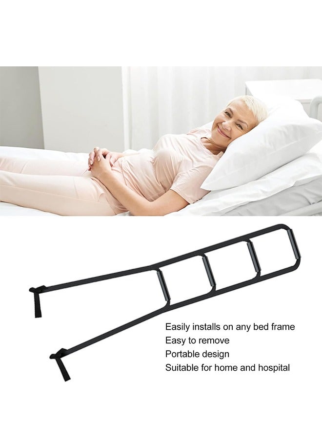 Bed Ladder Assist - Pull Up Assist Device with Handle Strap - Rope Ladder Caddie Helper - Sitting, Sit Up Hoist for Elderly, Senior, Injury Recovery Patient, Pregnant, Handicap - Padded Hand Grip - Image 3