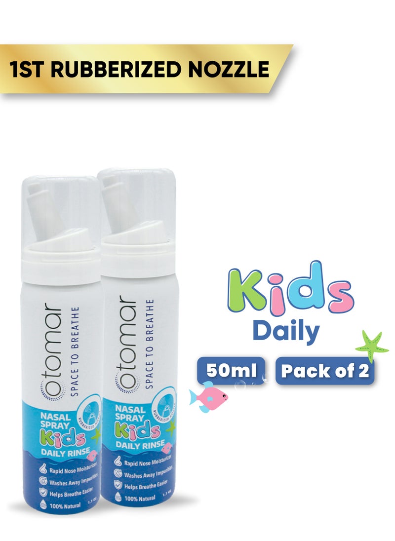 Daily Rinse Kids Nasal Saline Spray 50 ML Pack Of 2 - pzsku/Z7C5B0791BC00ABE0162DZ/45/_/1705649610/f8bd8fa7-f5f0-42cf-a716-adec04250db7