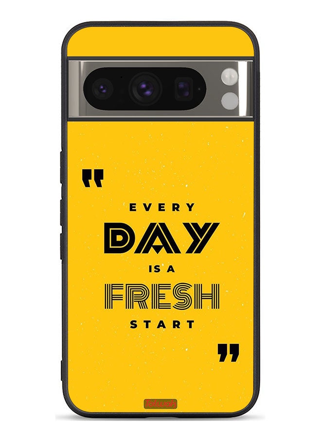 Tolwak Google Pixel 8 Pro Protective Case Cover Every Day Is A Fresh Start - Image 1