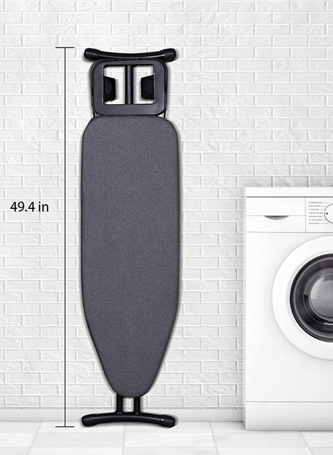 dida-cosmos Ironing Board with a Black Heat-Resistant Cover. Fabric size 102 x 33 cm - Image 5