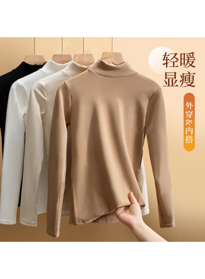 Modal Women'S Base Layer Shirt, High-End Feel Can Be Worn Alone, Women'S Spring And Autumn Base Layer Shirt - Image 2