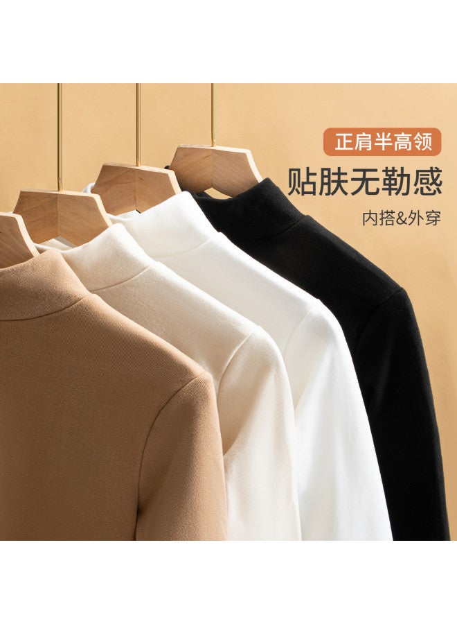 Modal Women'S Base Layer Shirt, High-End Feel Can Be Worn Alone, Women'S Spring And Autumn Base Layer Shirt - Image 5