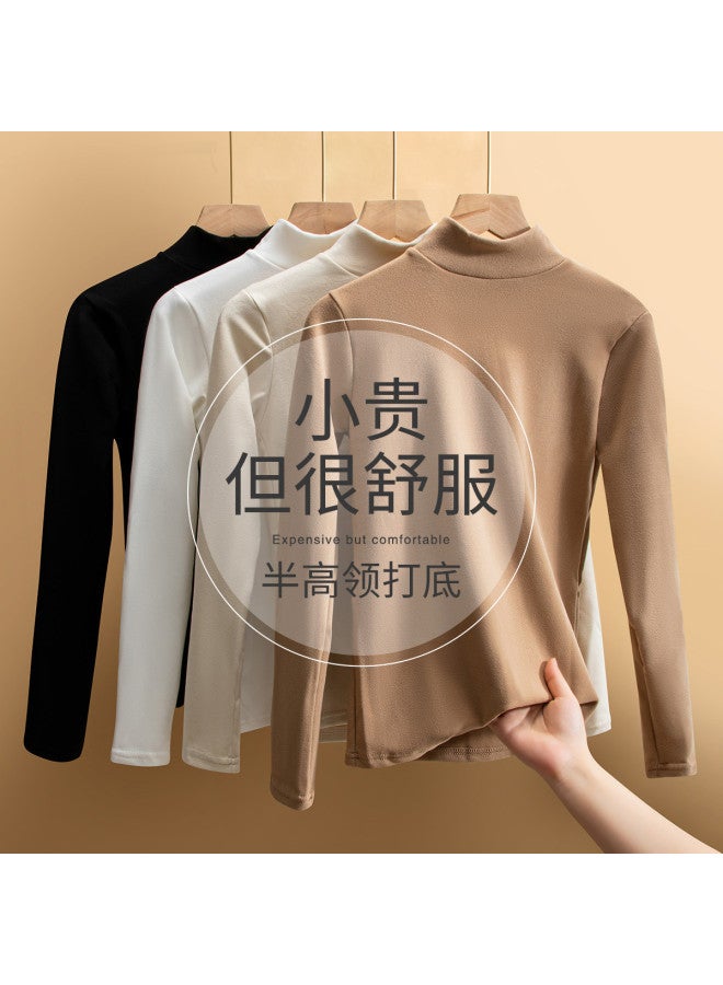 Modal Women'S Base Layer Shirt, High-End Feel Can Be Worn Alone, Women'S Spring And Autumn Base Layer Shirt - Image 4