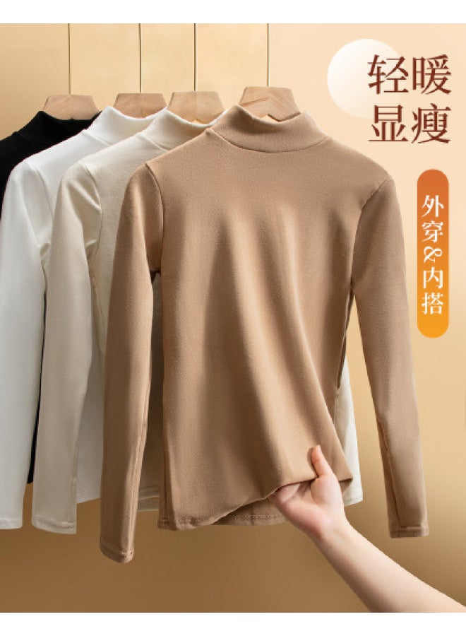 Modal Women'S Base Layer Shirt, High-End Feel Can Be Worn Alone, Women'S Spring And Autumn Base Layer Shirt - Image 1