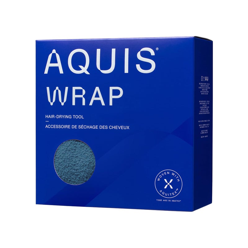 AQUIS AQUIS Hair Wrap Hair-Drying Tool, Water-Wicking, Ultra-Absorbent Recycled Microfiber, 10''x29''  - Image 3
