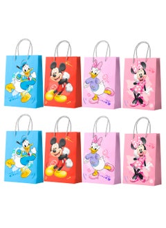 FRUITFUL PARTY Mickey Minnie Party Favor Bags, 24pcs Mickey Minnie Party Favor Bags for Kids Goodie Bags Gift Bag Candy Bag Birthday Party Favors Boxes  - Image 1