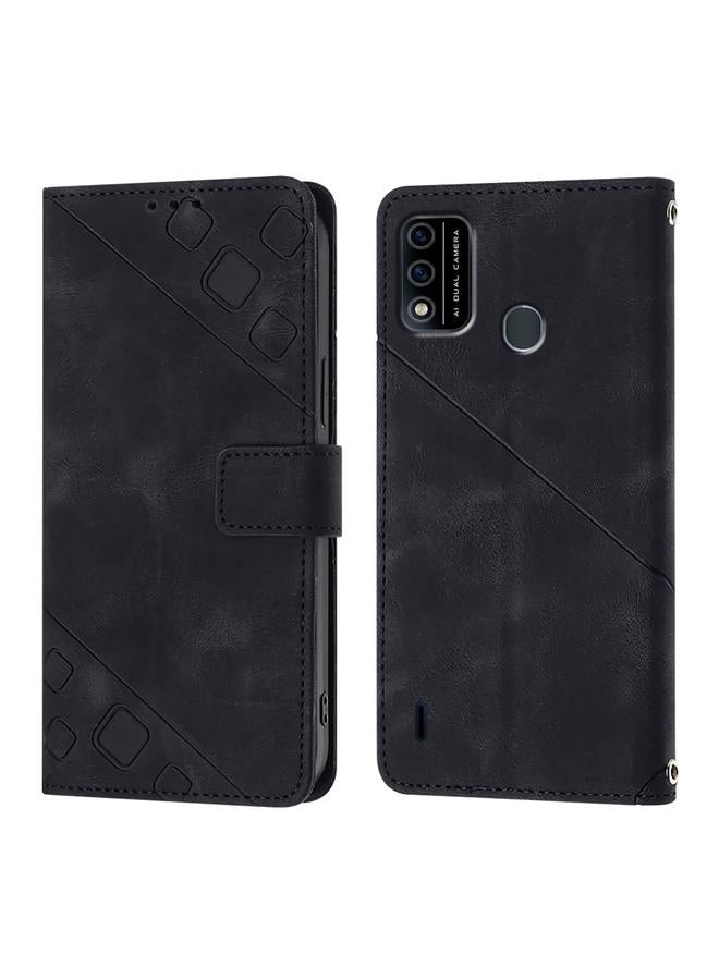 اس-توب جراب هاتف Itel A48 من الجلد المنقوش بملمس الجلد - Image 3