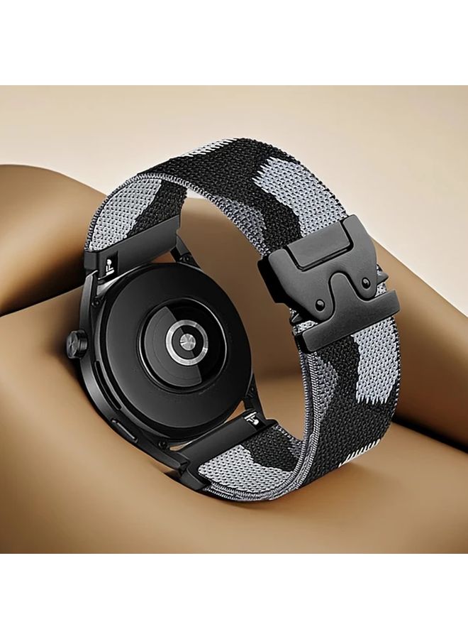 18mm Mixed Color Nylon Elastic Replacement Watch Strap Compatible For GT5 Pro 41 42mm - Image 2