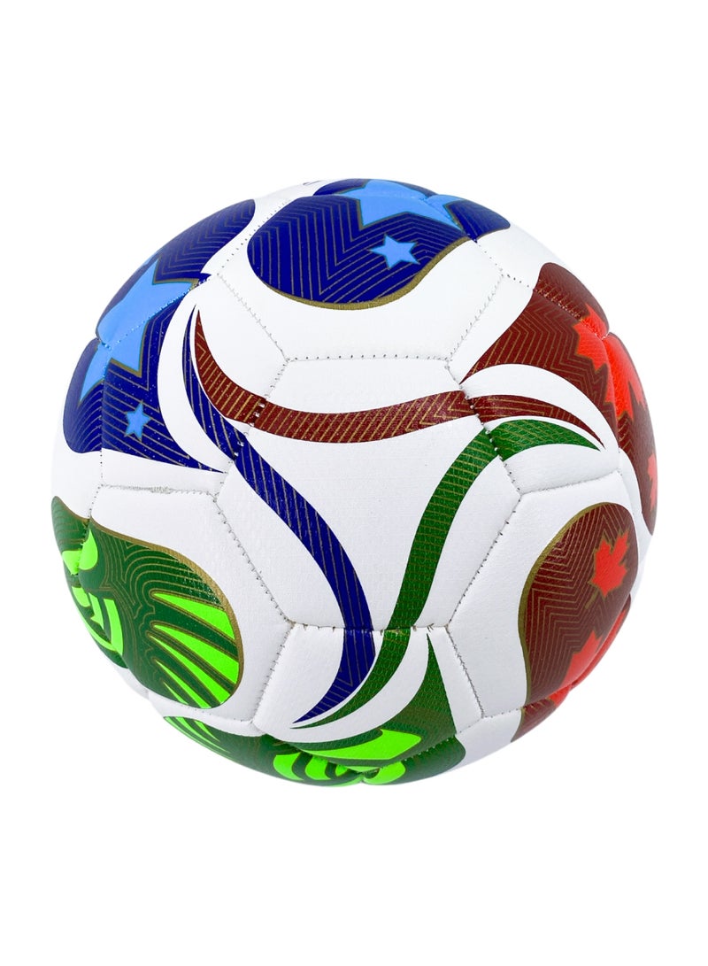 كرة قدم لكأس العالم 2026، تصميم احترافي، مقاس 5، للتدريب والمباريات وتزيين المنزل أثناء مشاهدة المباريات، كرة مونديال - Image 3