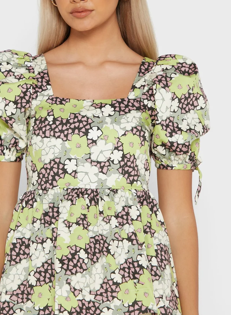 Ted Baker Puff Sleeve Top