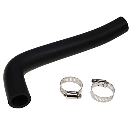 JZGRDN Fuel Filler Hose with Filler Hose Clamps 5357970 17740.03 Compatible with Jeep CJ5 & CJ7 78-86 15 Gallon Fuel Tank - Image 1