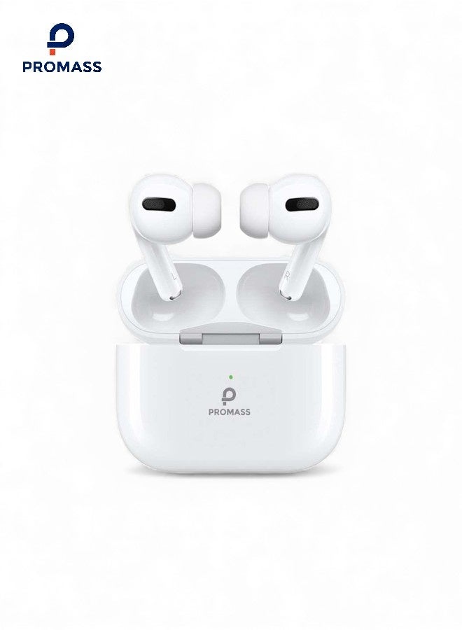 بروماس سماعات اذن لاسلكية من Promass، سماعات بلوتوث 5.4 متعددة الوظائف، سماعات بخاصية الغاء الضوضاء ANC/ENC مع وقت تشغيل 36 ساعة، صوت ستيريو جهير، لاجهزة اللابتوب، اندرويد/iOS، باد - Image 1