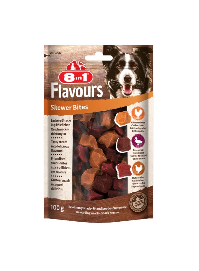 8in1 Flavours Skewer Bites 100 g