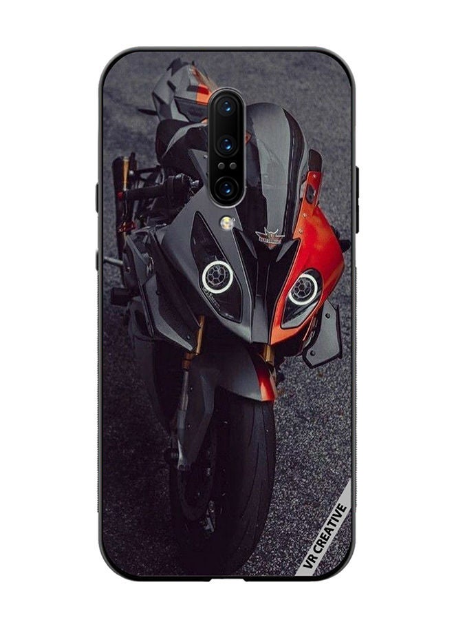 VR CREATIVE Protective Case Cover For OnePlus 7 Pro Bike Design Multicolour - Image 1