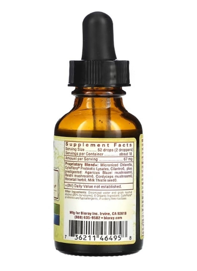 BIORAY - NDF Plus Gentle Heavy Metal Detox 1 fl oz 30 ml - Image 1