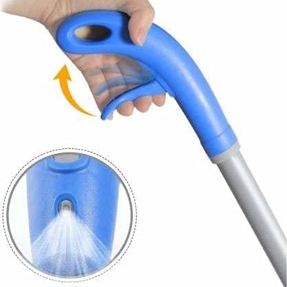 UMAAMAR ENTERPRISES Spray Mop Wooden Floor with Reusable Microfiber Pads 360 Degree Handle Quick and Easy Stainless Steel Home Clean Tools Removable Washable Pad Multicolor - Image 3