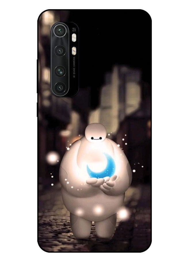 EYE CATCH Printed Protective Case Cover For Xiaomi Mi Note 10 Lite -  Baymax Holding Moon - Image 1