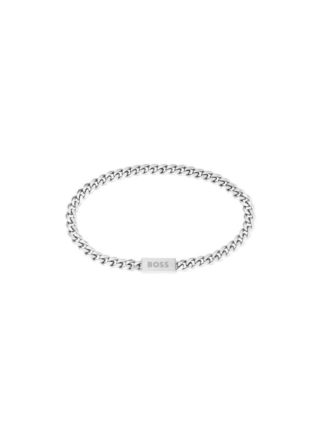 BOSS Mens Bracelet Chain For Him Collection In Stainless Steel - 1580556M - Image 1