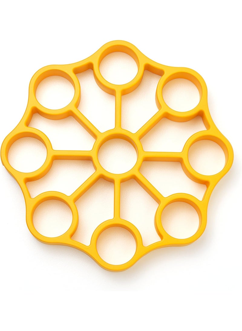 OXO OXO Good Grips Silicone Egg Rack  One SizeYellow  - Image 1