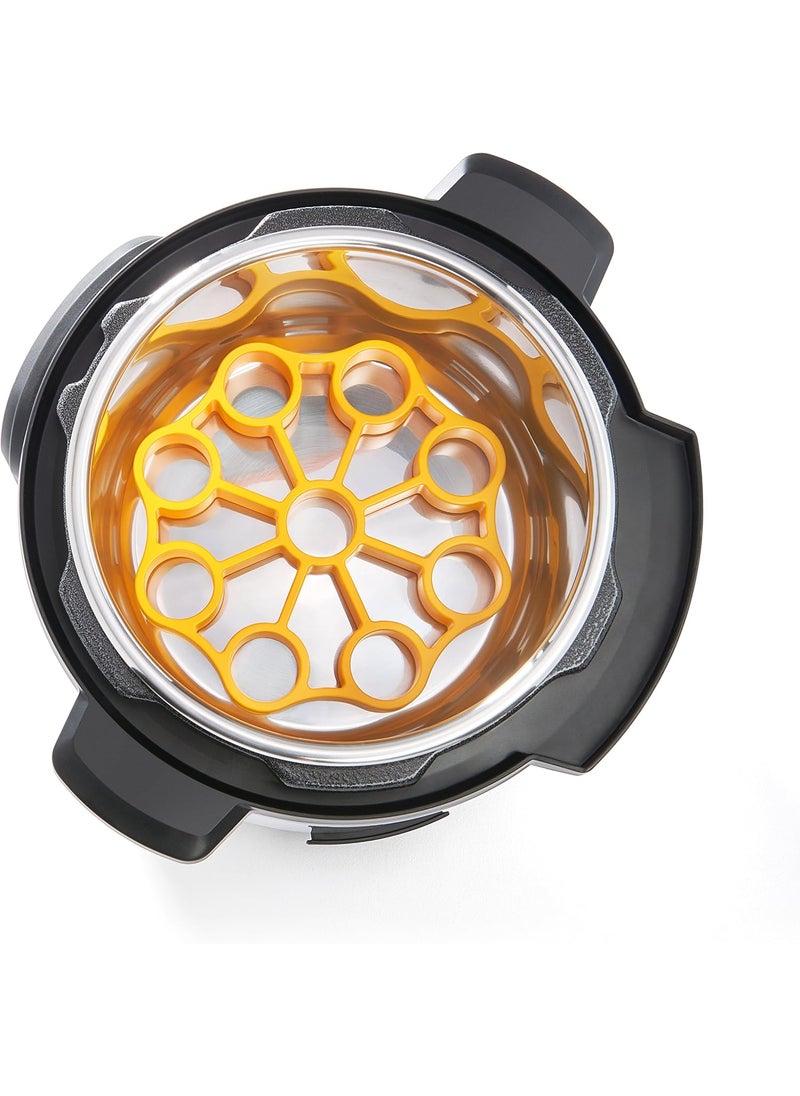 OXO OXO Good Grips Silicone Egg Rack  One SizeYellow  - Image 3