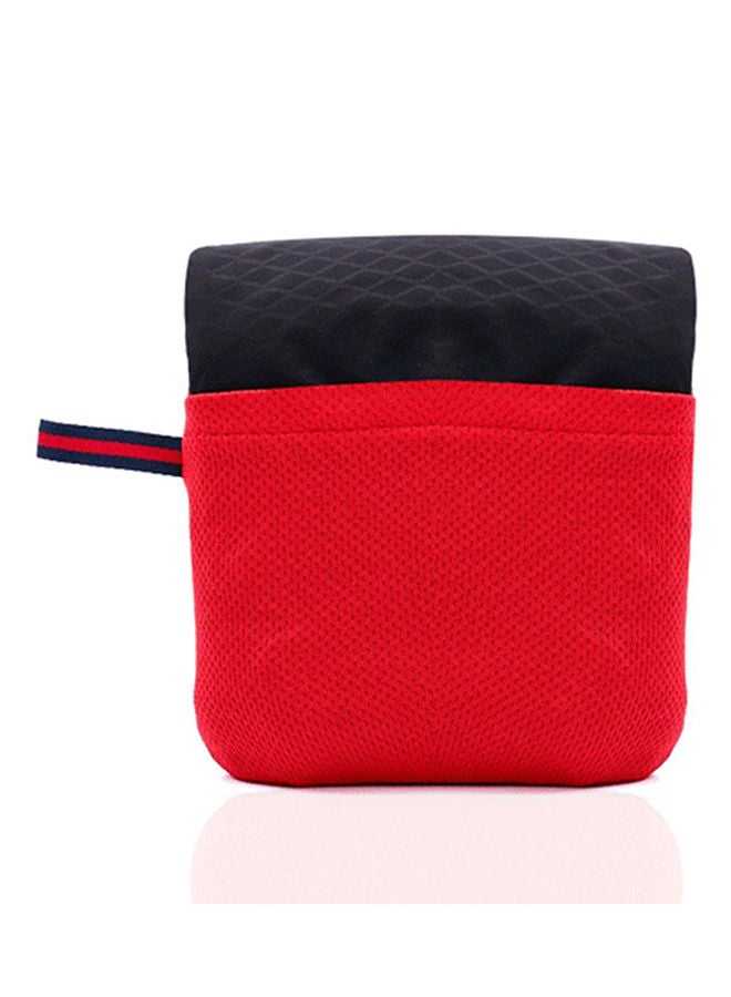 NIBEMINENT Moisture Proof Beach Foldable Picnic Mat Black/Red - Image 1