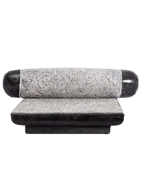 Natural Handmade Masala Grinding Stone Mortar and Pestle Ammikkal Hand Miller