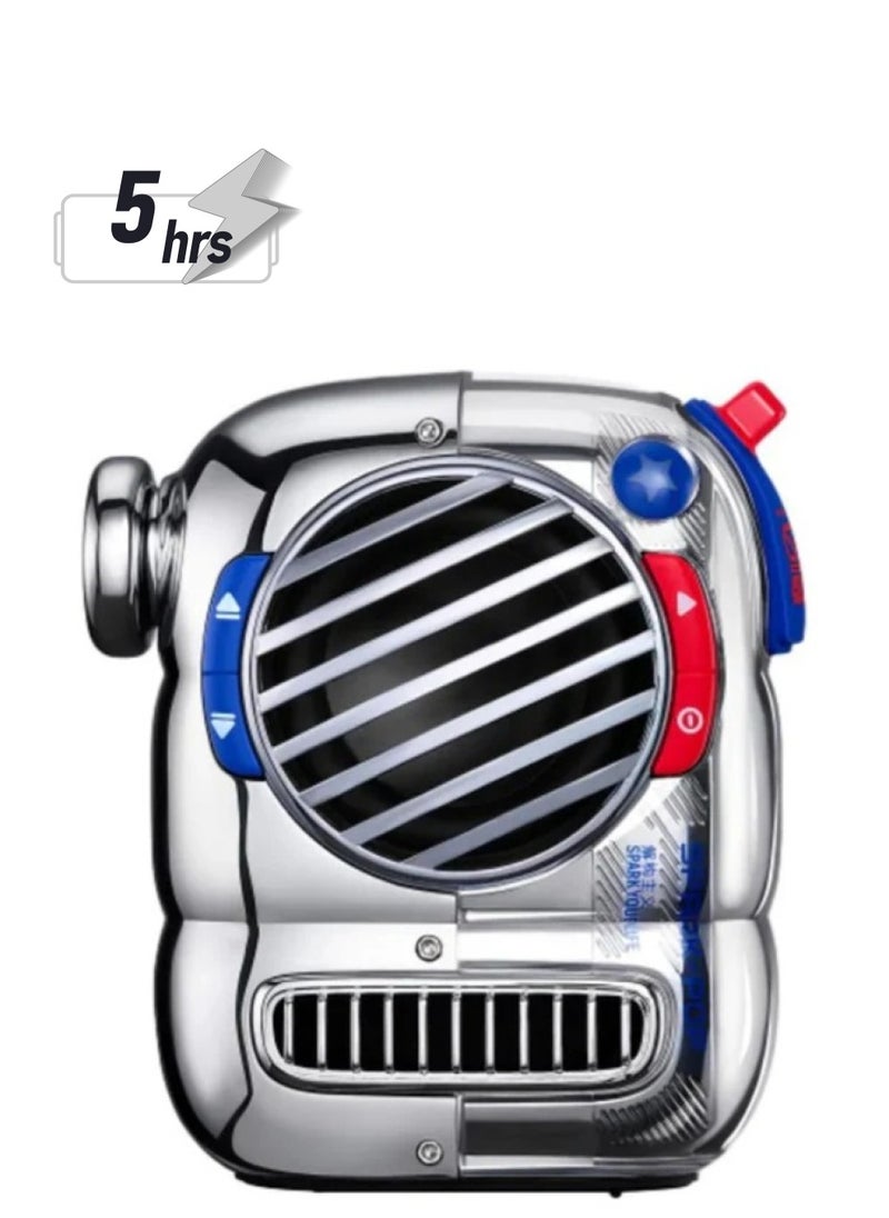 Divoom Spark Pop Bluetooth Speaker Portable Mini Speaker Class-D 25W Digital Amplifiers BLUE  - Image 1