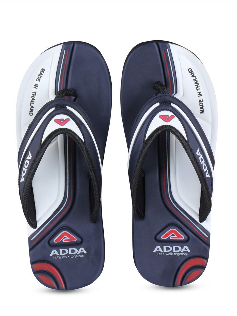 ADDA-OMEGA-02 || Durable & Comfortable || TPR Sole || Lightweight || Fashionable || Super Soft || Outdoor Slipper for Men - Image 1