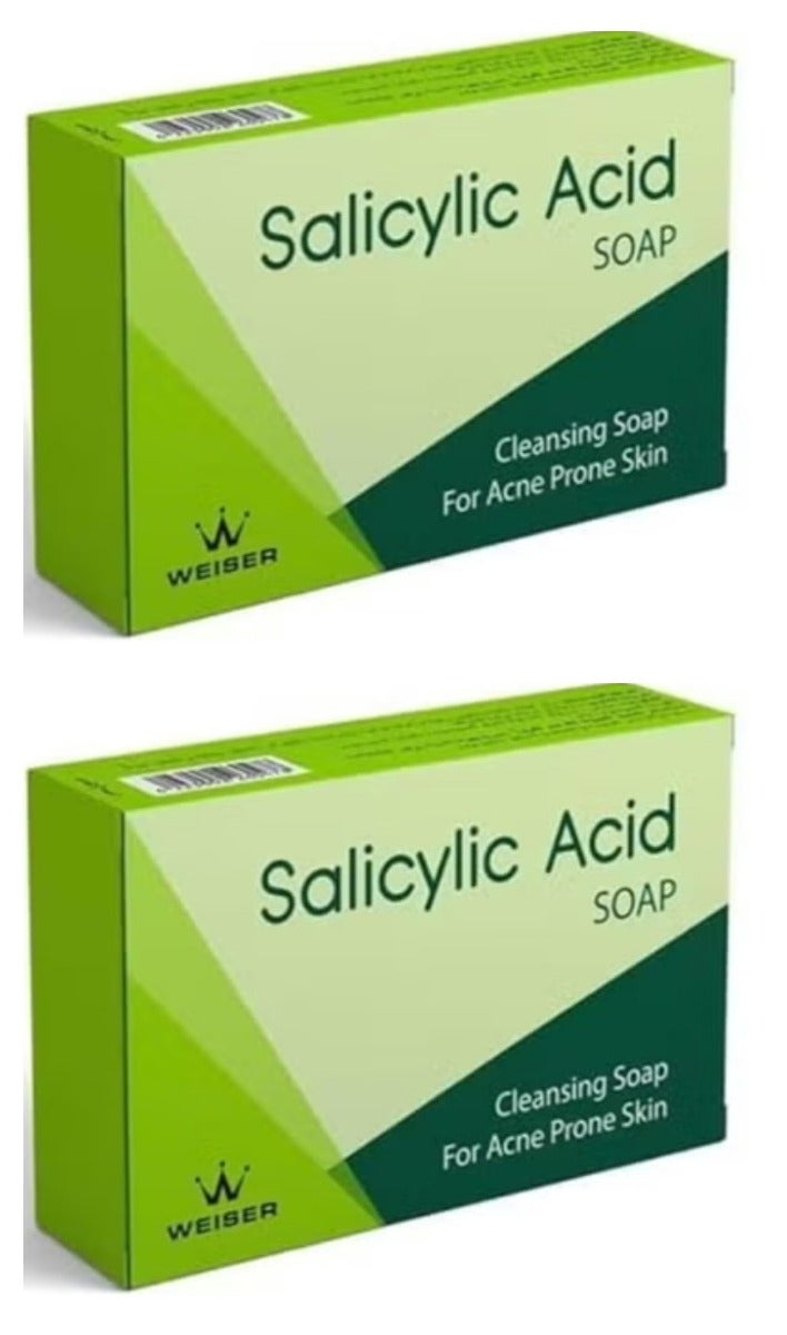 Salicylic Acid Skin Cleansing Soap 45g - 2Pcs