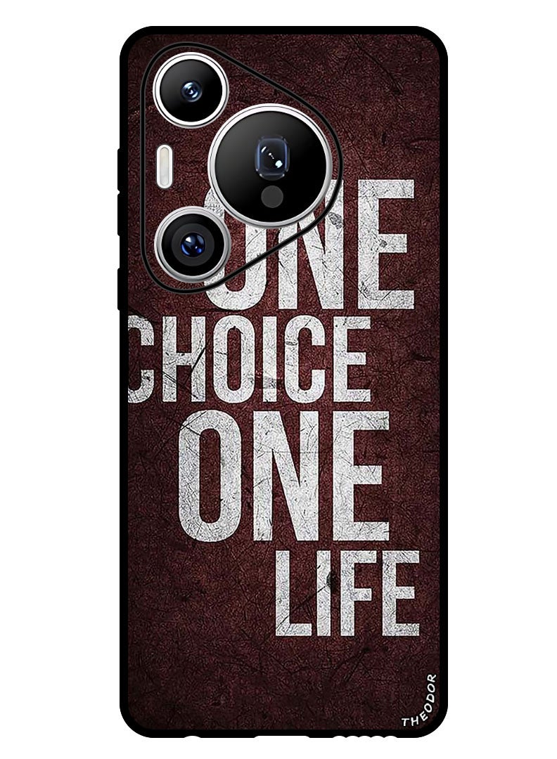 Theodor Protective Case Anti Scratch Shock Proof Bumper Cover For Huawei Pura 70 One Choice One Life - Image 1