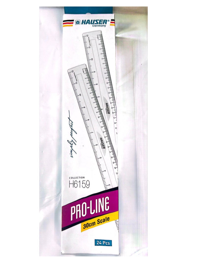 30Cm Pro Line Scale Pack Of 24