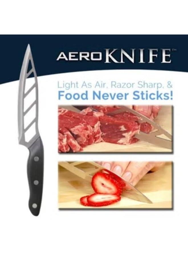 AERO KNIFE knife with slots helps cut vegetables and cheese - for all kinds of foods  - Image 1