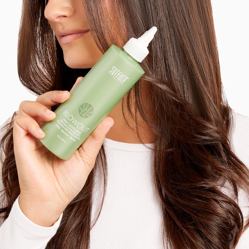 SURFACE Hair Blowout High Gloss Rinseâ€“ Organic Ingredients for Women and Men, Heat-Resistant with Babassu Oil for Longer Lasting Blowouts - 8 fl oz - Image 3