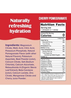 Ultima Replenisher Hydration Electrolyte Powder- 90 Servings- Keto & Sugar Free- Feel Replenished, Revitalized- Naturally Sweetened- Non- Gmo & Vegan Electrolyte Drink Mix- Cherry Pomegranate  - Image 3