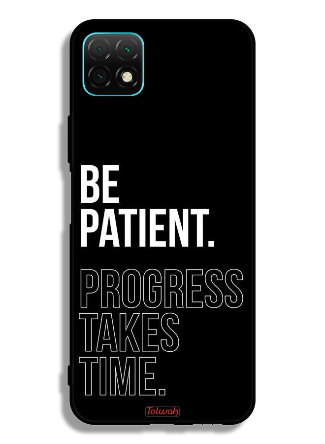 Tolwak Huawei nova Y60 Protective Case Cover Be Patient Progress Takes Time - Image 2
