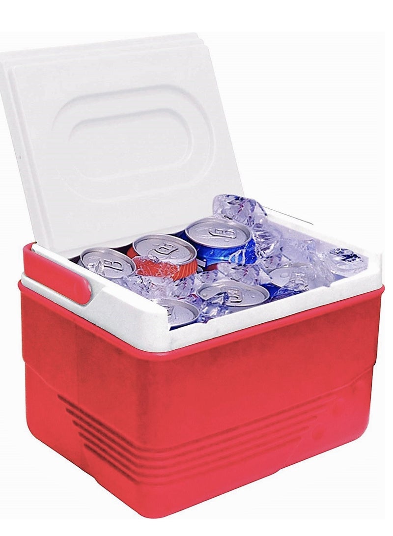 PRINCEWARE 14-Litre Ice Box Thermo insulated Picnic Cool Box-Thermo Keeper Container Expanded Cooler Fishing Ice Box-Orange - Image 2